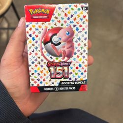 Pokemon 151 Scarlet And Violet Booster Bundle 