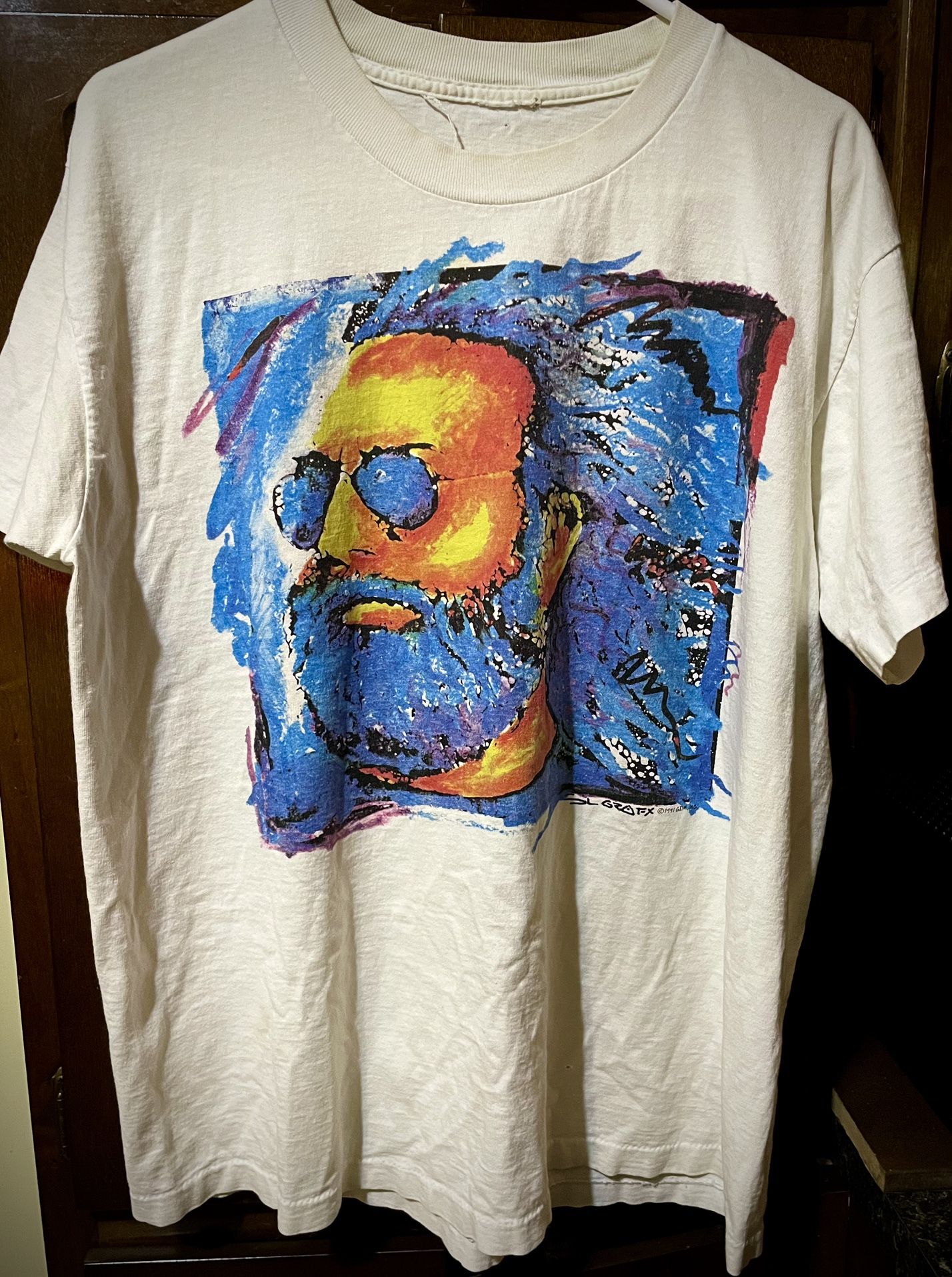 Vintage Jerry Garcia Band T-Shirt -1991 Tour Size XL