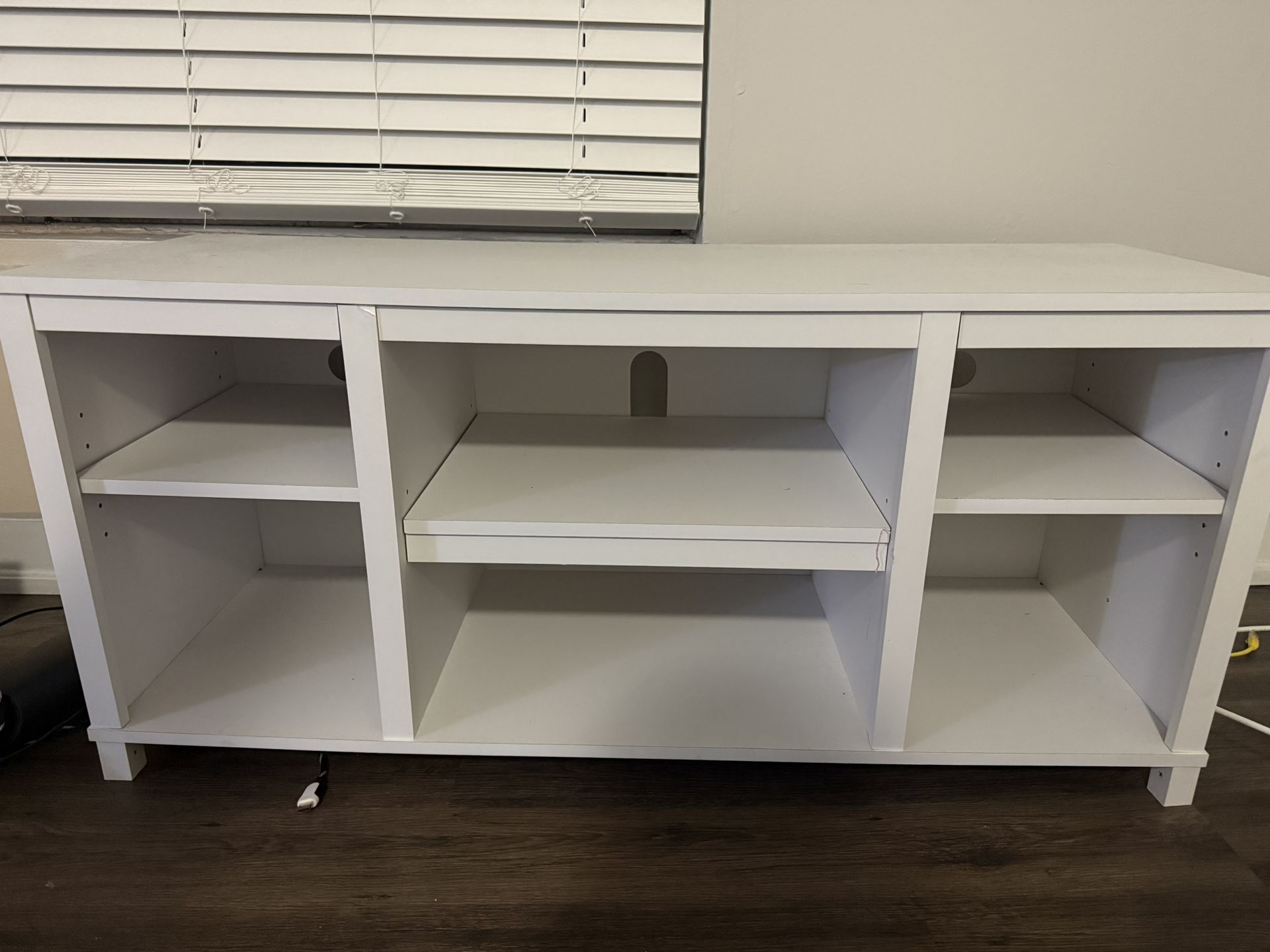 White TV Stand