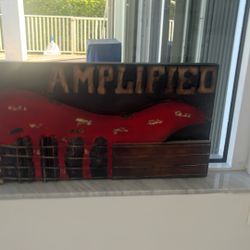 Guitar Wall Hanging
