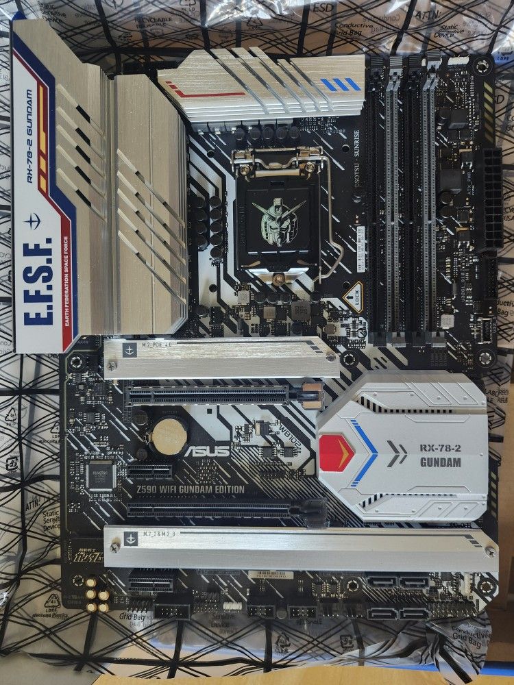 Asus Z590 Wifi Gundam Edition Motherboard