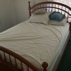 Bed Frame And Mattress 