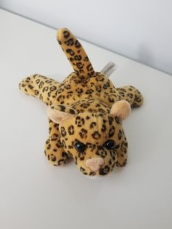 Commonwealth toy & Novelty 1994 Stuffed Plush Leopard cat Vintage rare