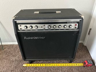 1970s rickenbacker tr50 guitar amp 50 watt 12 inch carvin