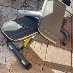 Used But Good Conditions Must Pick Up golds GYM Exercise Bench