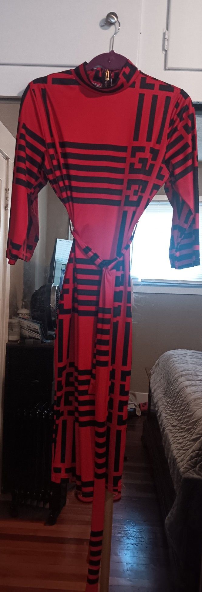 Red And Black Dress