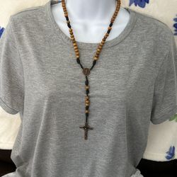 Handmade Rosary Made With Paracord By Me Paracord, Beads (Bin #3)