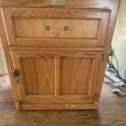 White Clad Cabinet 