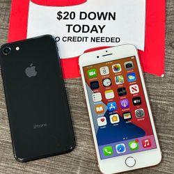 Apple IPhone 8 Unlocked - PAYMENTS AVAILABLE With $20 DOWN