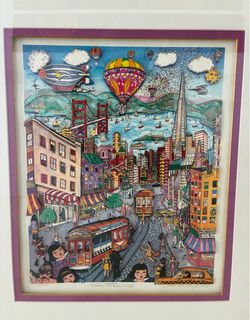 “San Francisco” by Charles Fazzino