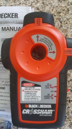 Crosshair laser level