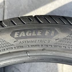 255/40/20 Goodyear Eagle F1 Like New Tire