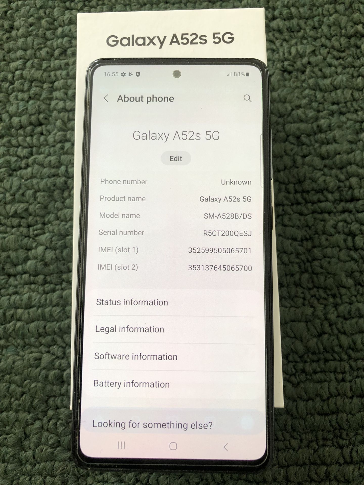 Galaxy A52s 5G