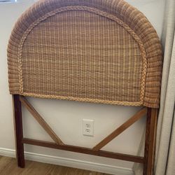 Wicker Twin Bed Frame