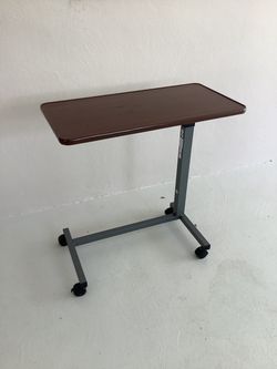 Adjustable Medical Bedside Table