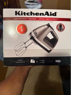 KitchenAid Architect Series 7-Speed Digital Hand Mixer in Cocoa Silver (Model KHM720ACS)