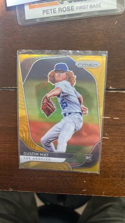 Dustin May Prizm Rookie Card Los Angeles Dodgers