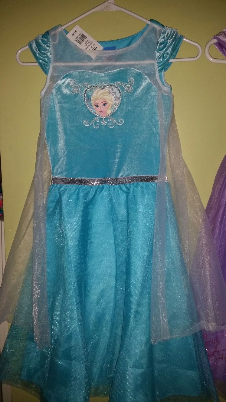 NEW Elsa dress sz 6