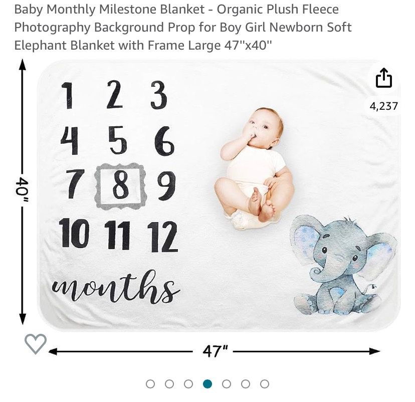 Baby Monthly Milestone 