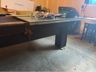 Pool Table + Full Ping Pong Setup – $150 OBO
