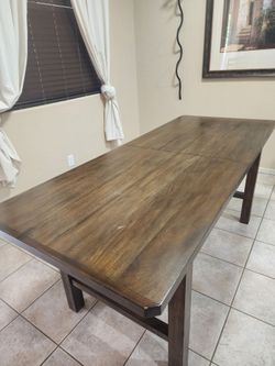Pottery Barn Mateo Dining Table Brown