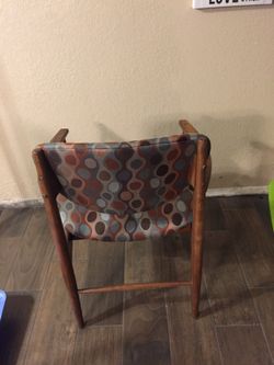 Antique chair with brand new upholstery