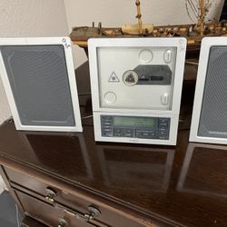 Retro Cd Player And Radio