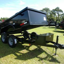 Taylor 5 x 10 Low Side Dump 7k Trailer