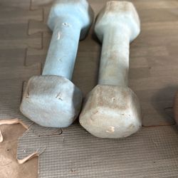 3 lb dumbell set