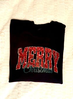 “MERRY CHRISTMAS” Pullover 