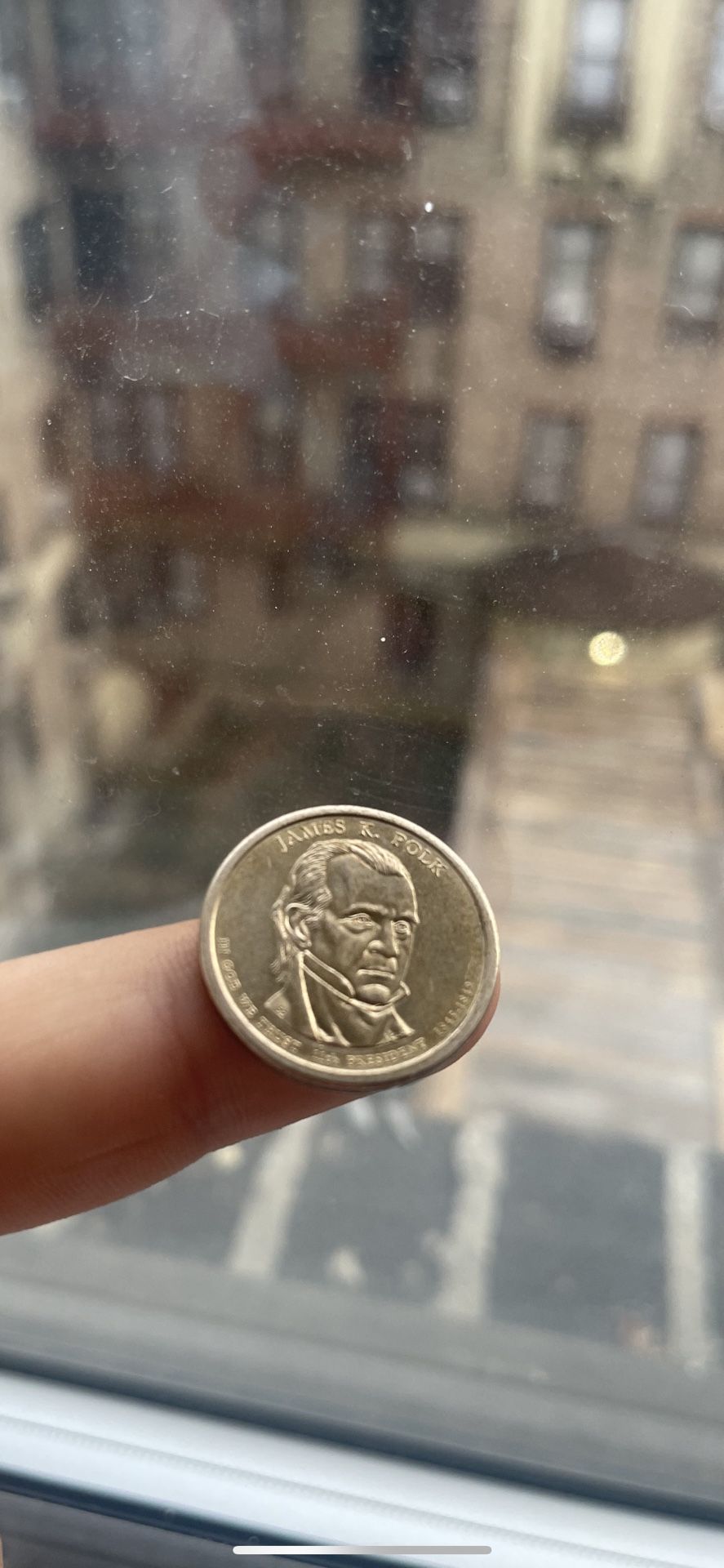 2009 P James K. Polk Presidential 1 Dollar US Coin 1(contact info removed)