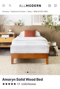Twin bed frame