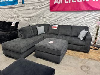 SECTIONAL (couch, sofa) !!NO CREDIT NEEDED !! TAKE IT HOME TODAY!! 🚛 SAME DAY DELIVERY AVAILABLE 🚚 Se Habla Español