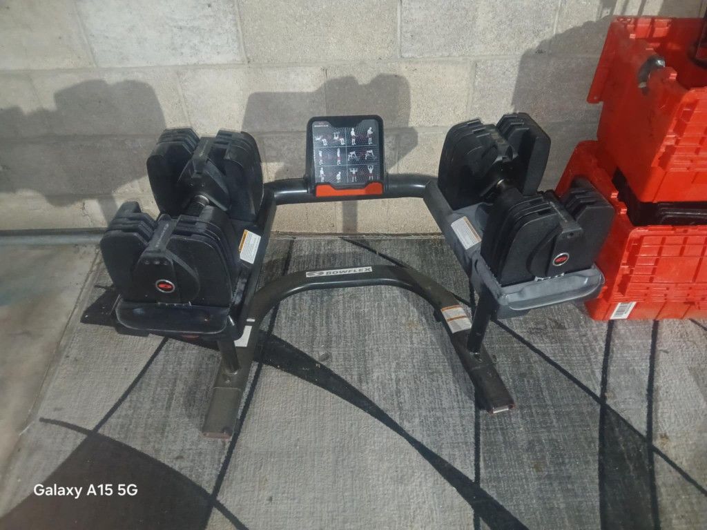 Bowflex SelectTech 560 adjustable dumbbells