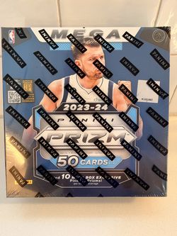 🔥 2023-24 Panini Prizm NBA Basketball Mega Boxes - Wemby Rookie Chase - Sealed - 3 Available