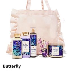 Bath And Body Works Butterfly Giftset