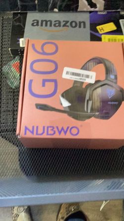 Go6 Nubwo Gamers Head Phone 