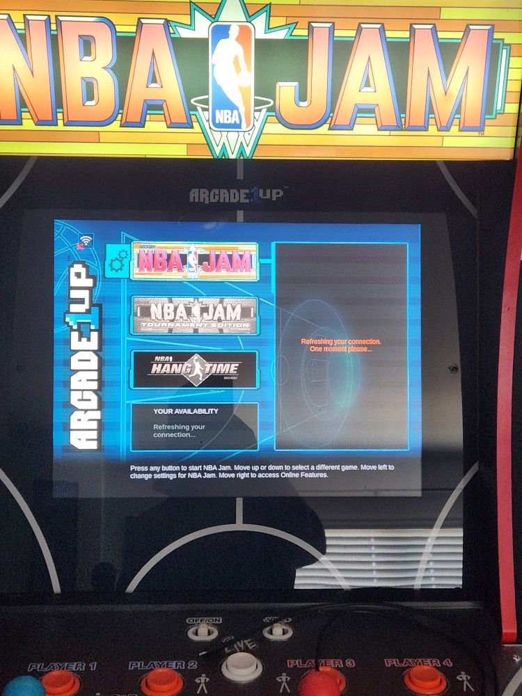 NBA Jam Arcade 1up 