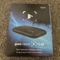 Elgato Game Capture HD60 - Next Generation Gameplay Sharing for PlayStation 4, Xbox One & Xbox 360, 1080p Quality with 60 fps