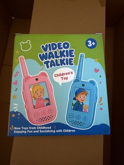 Brand new :video walkie talkie for kids