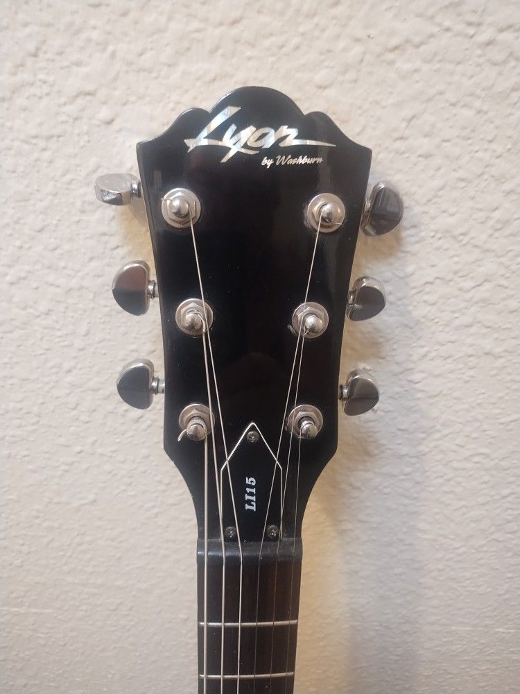 Lyon By Washburn Guitar Nice
