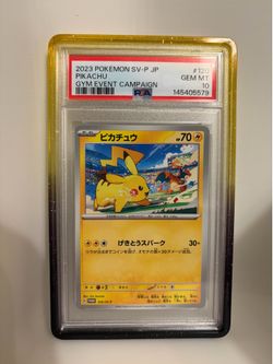 PSA 10 Gym event Pikachu