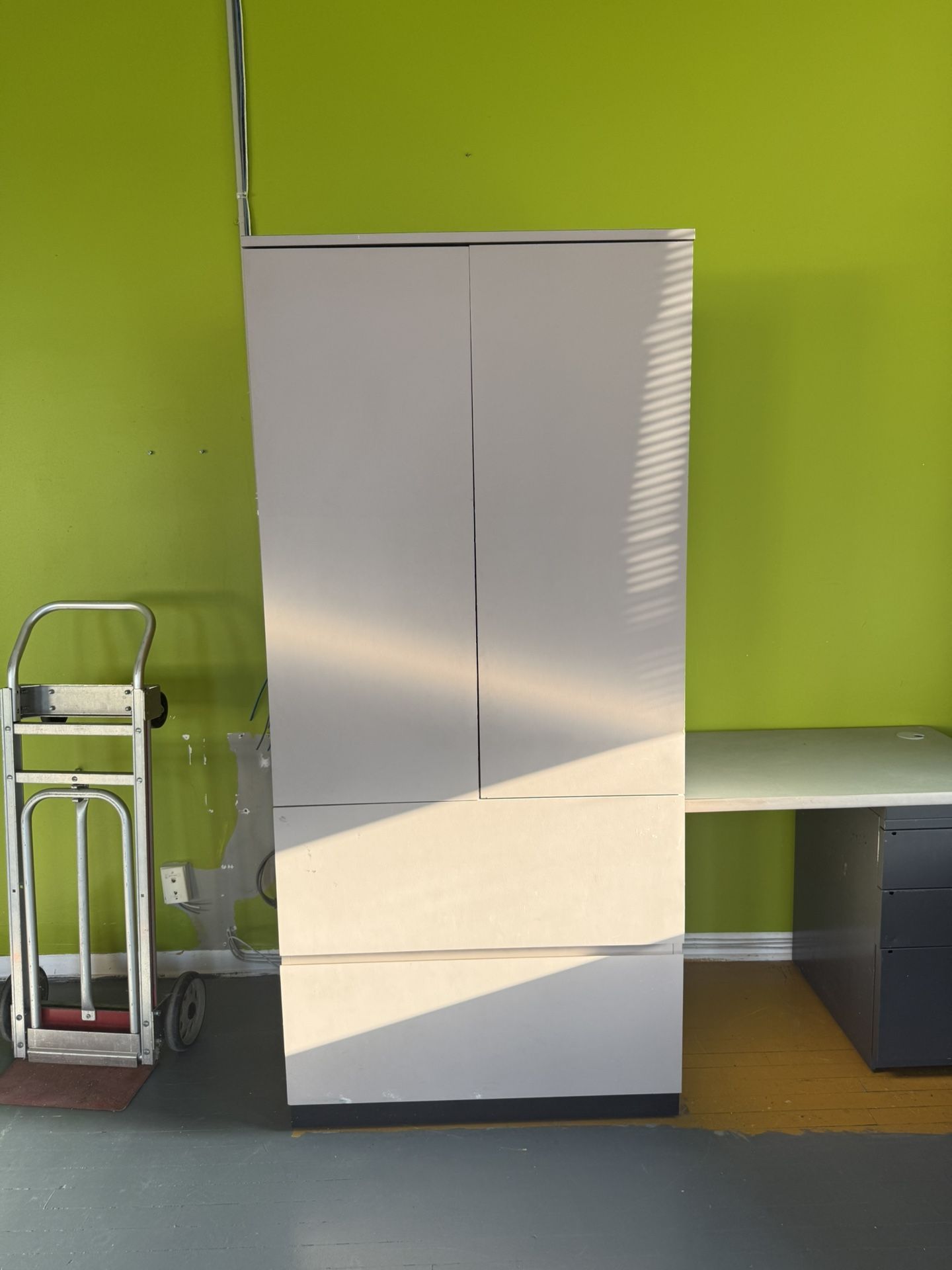Wardrobe with drawers 6' x 35"