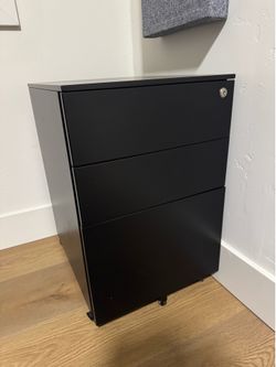 Small filing cabinet