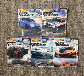 Hot Wheels Fast & Furious Premium (2021) Fast Superstars Set