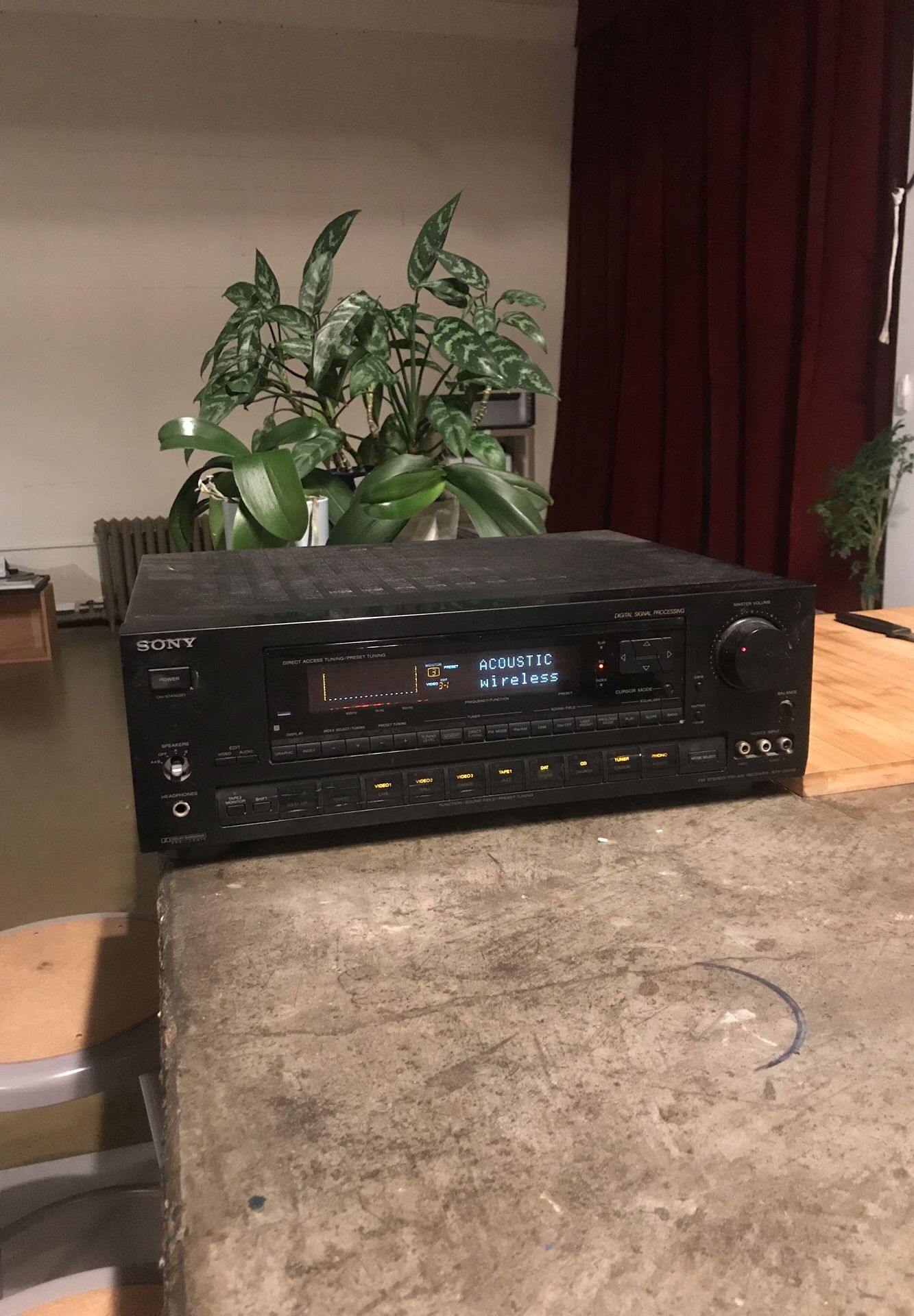 Sony str-d1011s stereo amplifier amp receiver