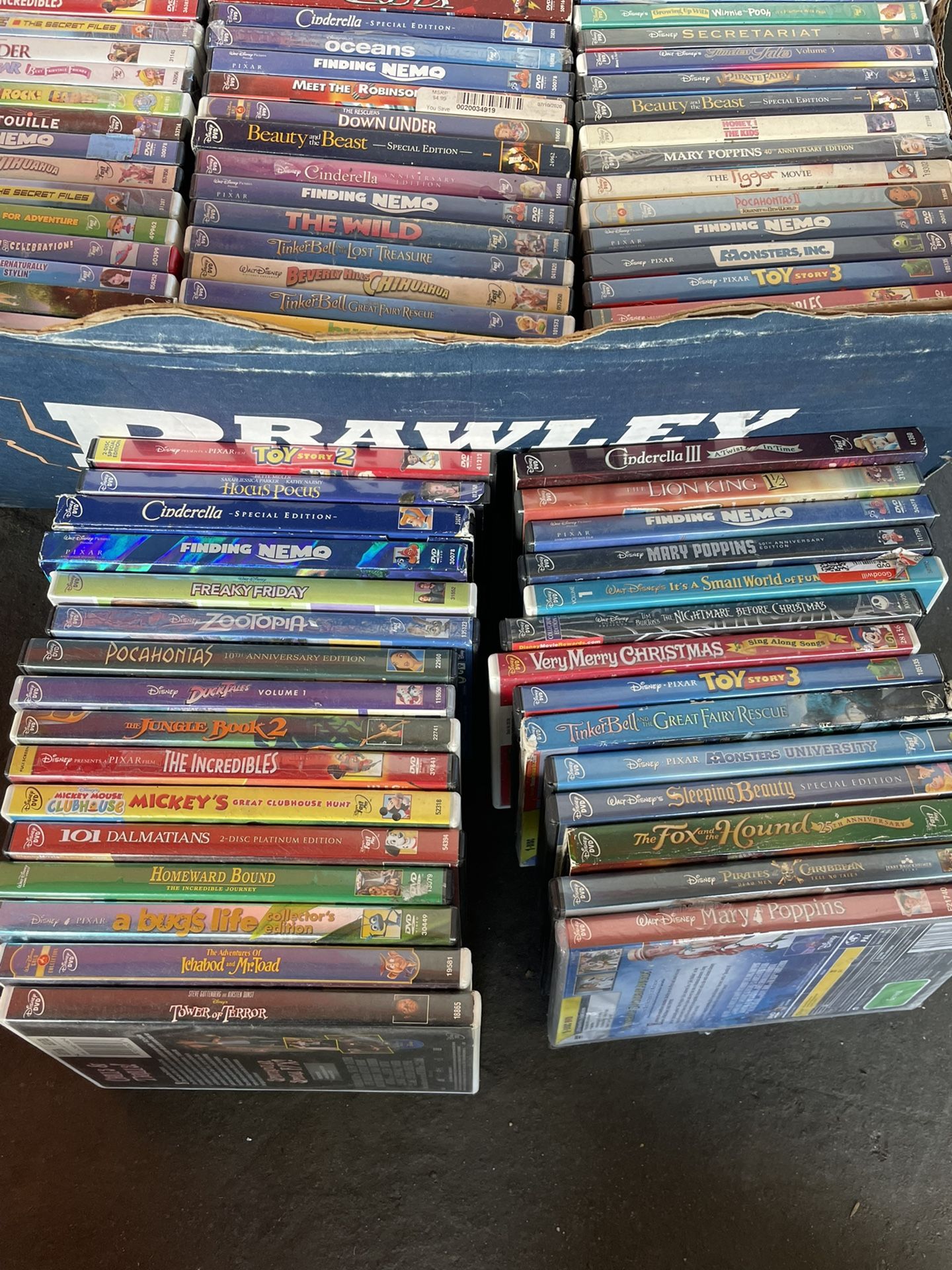 Walt Disney DVDS