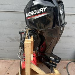 2021 Mercury 50 HP FourStroke Outboard – ~130 hrs – Clean, Complete Setup