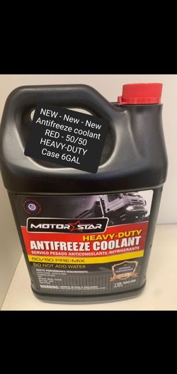 Special Price Antifreeze coolant case 6GAL red