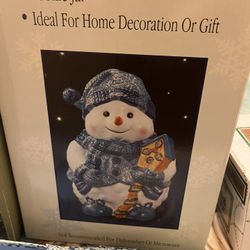 Snowman Cookie Jar 